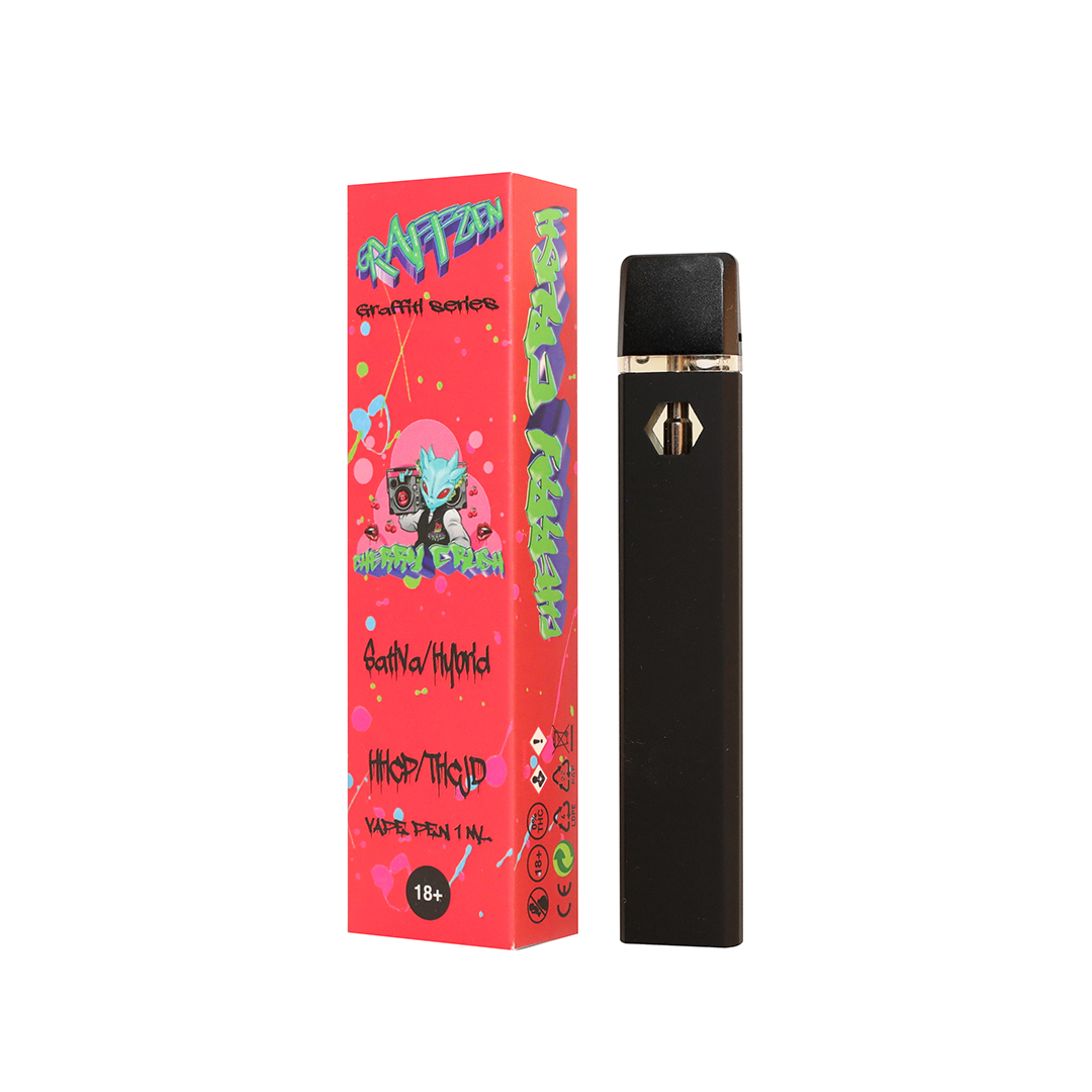 Graffzen HHCP/THCJD Disposable Vape Pen CHERRY CRUSH 99% quality, 1ml -  Vape Love